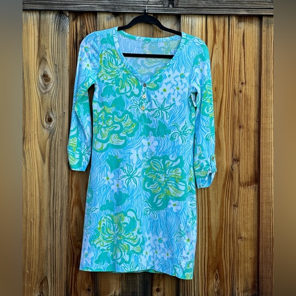 Lilly Pulitzer Long Sleeve Dress SIZE XS‎ - Picture 3 of 7
